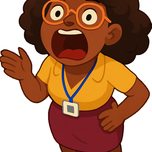 make her look like she opened her mouth alot and screamed