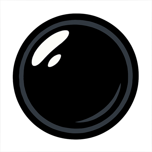 Cannonball.
In-Game asset.  2d.  High contrast.  No shadows
