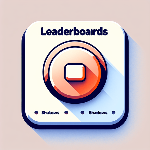 button leaderboards.
Single Game Texture. In-Game asset. 2d. Blank background. High contrast. No shadows.