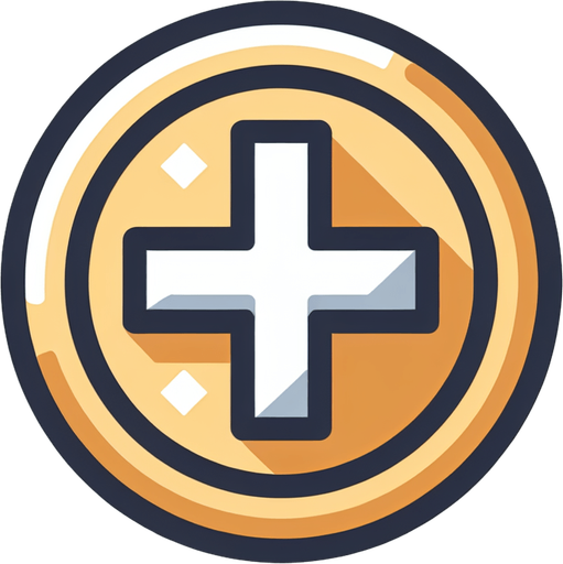 coin.
Single Game Texture. In-Game asset. 2d. Blank background. High contrast. No shadows.