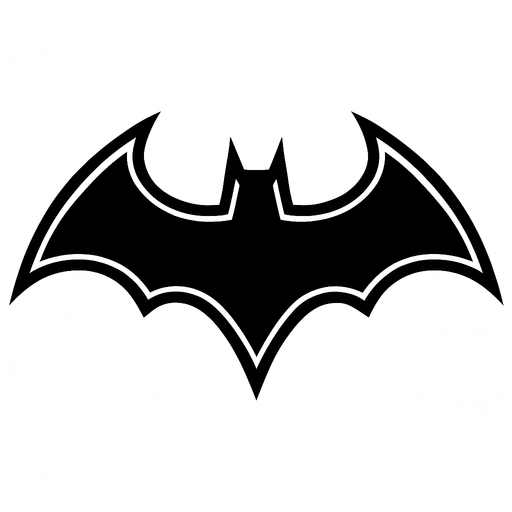 Baterang.
In-Game asset.  2d.  High contrast.  No shadows