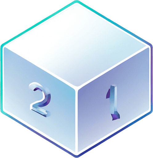 Change to be vivid multicoloured cube