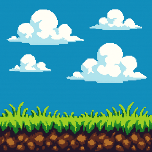 Add some clouds.
In-Game asset.  2d.  High contrast.  No shadows