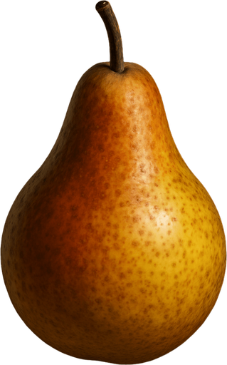 create ultra realistic pear.
In-Game asset.  2d.  High contrast.  No shadows
