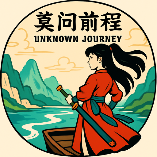 Round shape, Replace Chinese word from “不知途”to“莫问前程”,others remaining the same