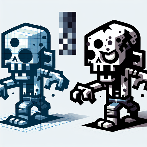 Maga zombie.
Single Game Texture.  In-Game asset.  2d.  Blank background.  High contrast.  No shadows. 3d