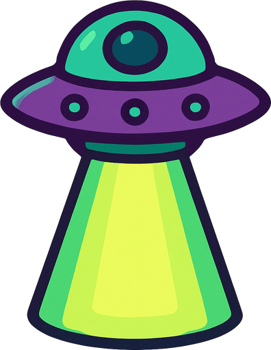 Ailen light.
In-Game asset.  2d.  High contrast.  No shadows