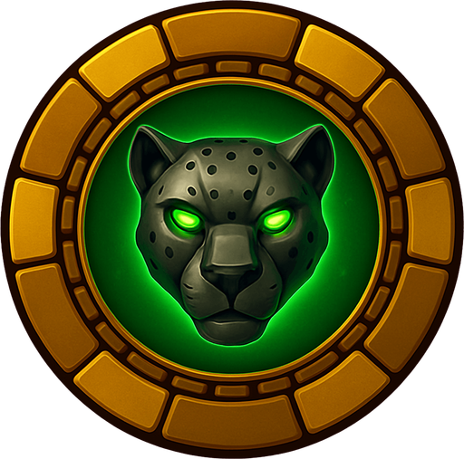 Change the background color in the center and the cheetahs eyes to green.