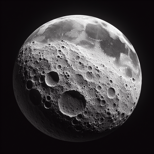 footage of moon surface.
Single Game Texture.  In-Game asset.  2d.  Blank background.  High contrast.  No shadows