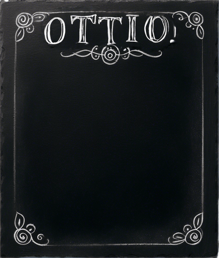 Word "POTION" in chalk