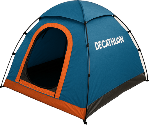 realistic decathlon tent