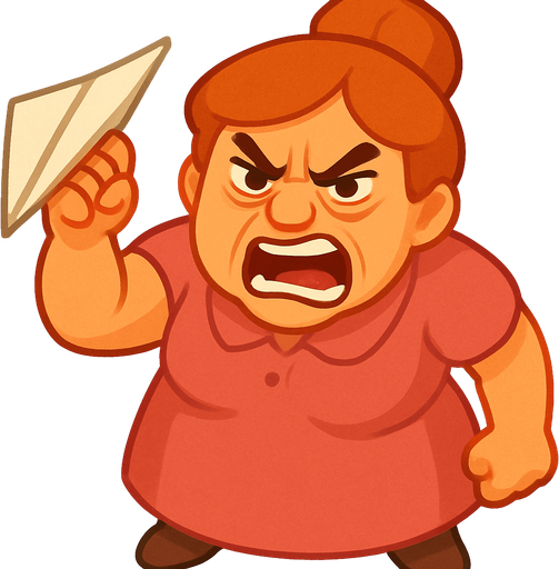 Make her look 40% more angry and give her more attitude