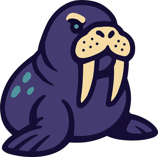 Warlus.
In-Game asset.  2d.  High contrast.  No shadows