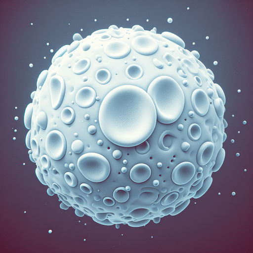 white blood cell.
Single Game Texture.  In-Game asset.  2d.  Blank background.  High contrast.  No shadows
