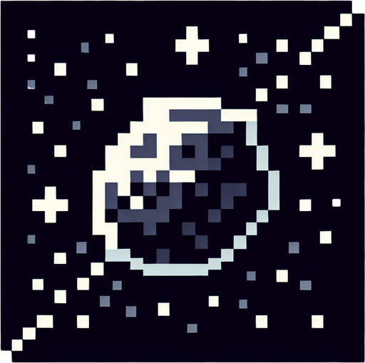 Asteroid 2D Pixel..
Single Game Texture. In-Game asset. 2d. Blank background. High contrast. No shadows.