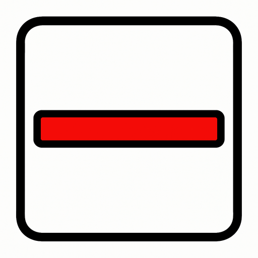 Red line.
In-Game asset.  2d.  High contrast.  No shadows