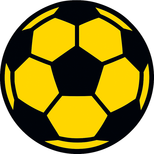 football ball.
In-Game asset.  2d.  High contrast.  No shadows