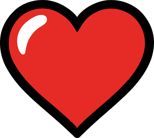 kalp.
In-Game asset.  2d.  High contrast.  No shadows