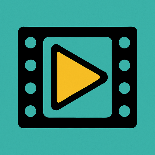 record video logo with not text.
In-Game asset.  2d.  High contrast.  No shadows