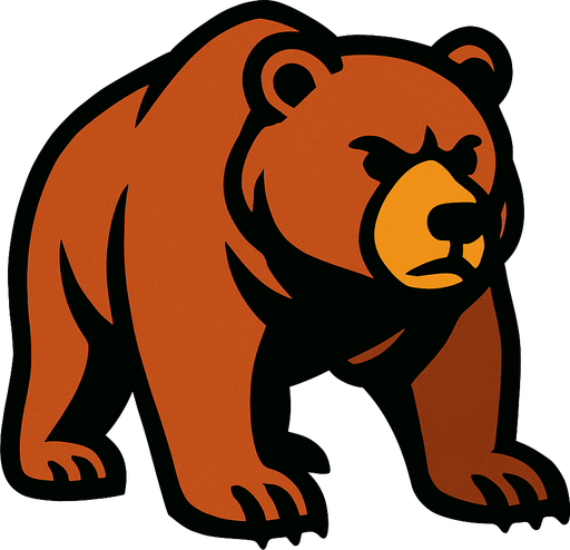 ayı.
In-Game asset.  2d.  High contrast.  No shadows