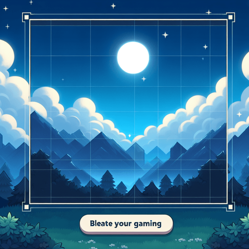 a beautiful blue sky background single game texture.
Single Game Texture.  In-Game asset.  2d.  Blank background.  High contrast.  No shadows