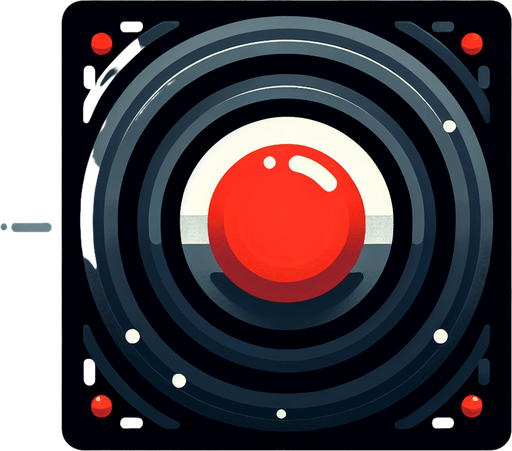 red dot.
Single Game Texture.  In-Game asset.  2d.  Blank background.  High contrast.  No shadows