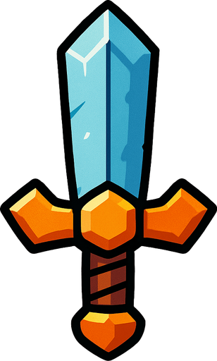 Espada.
In-Game asset.  2d.  High contrast.  No shadows