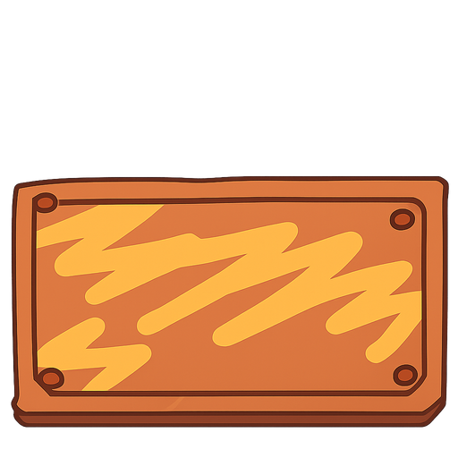 SUELO 2D DE METAL ESTILO CARTOON. No background. Transparent background. Blank background. No shadows. 2d. In-Game asset. flat
