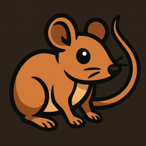 draw a mouse.
In-Game asset.  2d.  High contrast.  No shadows