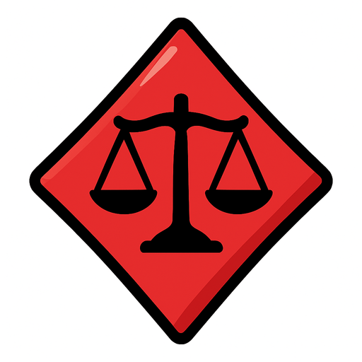 Just the diamond from this picture with an icon of a scale in the center.