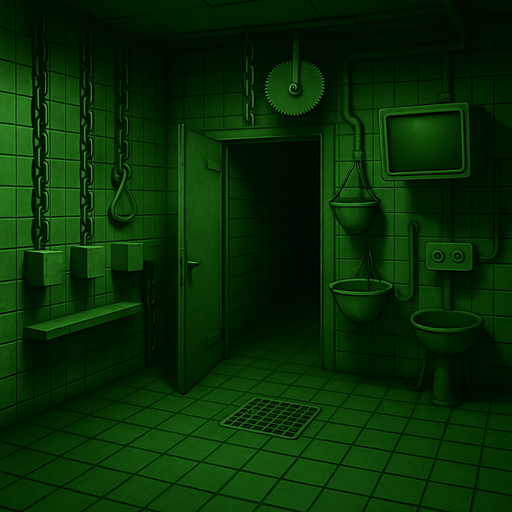 same room but its door open