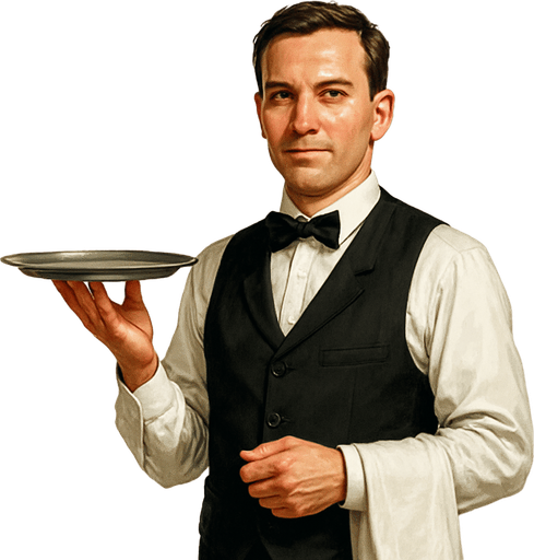 Garson - Gerçekçi - Yazısız.
In-Game asset.  2d.  High contrast.  No shadows