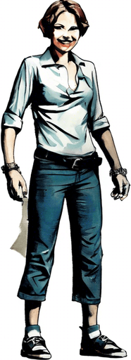 become a girl with t-shirt and skirt