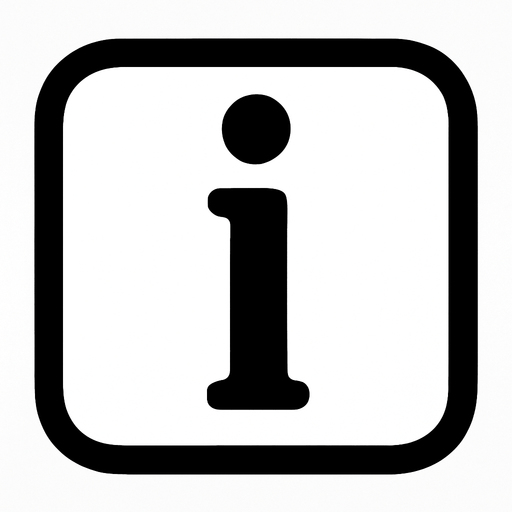 beyaz bir İ buton görseli.
In-Game asset.  2d.  High contrast.  No shadows