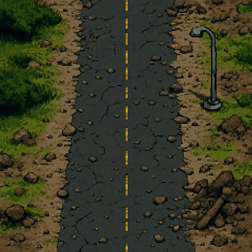 remove cars and buildings