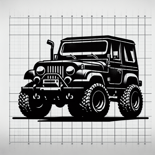 Mahindra thar 4×4 in black color and realistic.
Single Game Texture. In-Game asset. 2d. Blank background. High contrast. No shadows.