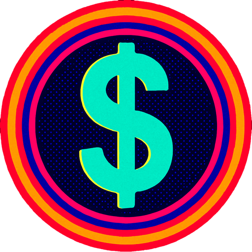 Replace the knife and fork with a dollar symbol.