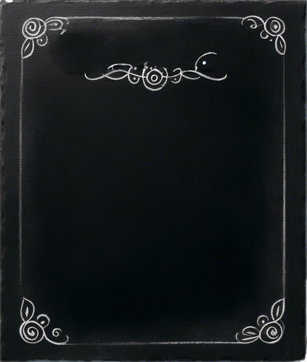 Text "POTION" handwritten in chalk