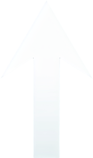 white up arrow.
