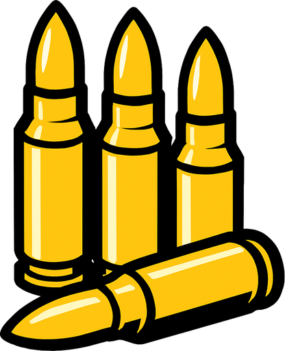 munition.
In-Game asset.  2d.  High contrast.  No shadows