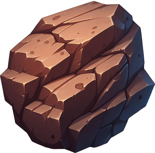 Rocks.
Single Game Texture. In-Game asset. 2d. Blank background. High contrast. No shadows.