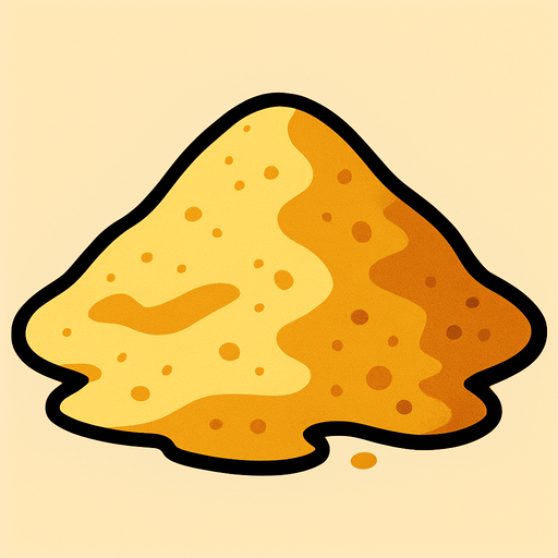 sand.
In-Game asset.  2d.  High contrast.  No shadows