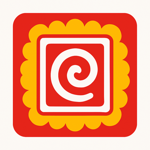 Create an image for a memory game's card's back.
In-Game asset.  2d.  High contrast.  No shadows