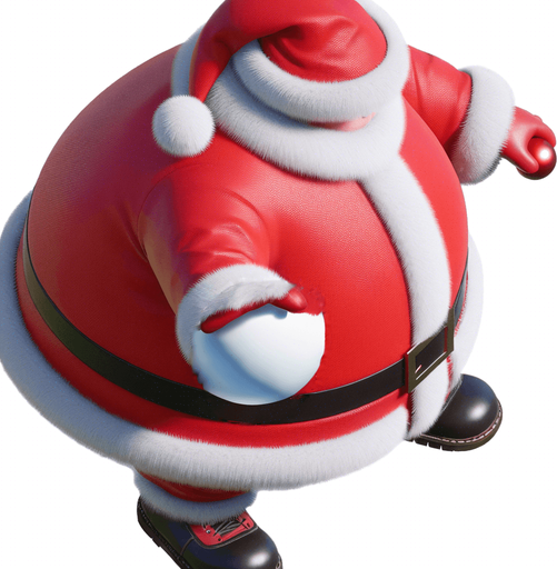 hand holding a snowball