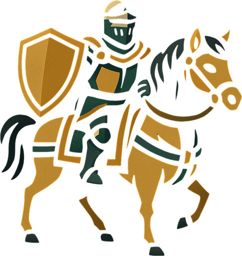 with shield on hand intand of sword