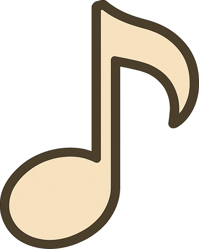 beyaz 1 nota arka planı olmasın sade olsun 2d..
In-Game asset.  High contrast.  No shadows
BEYAZ OLCAK SİYAH DEĞİL