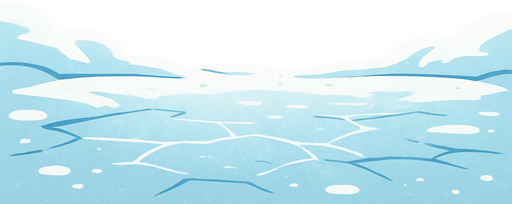 Snow gently falling from the sky in a peaceful winter scene. The snowflakes are soft and light, creating a calm atmosphere. The snow is falling in large, delicate flakes, covering the icy surface and creating a serene, magical ambiance.".
In-Game asset.  2d.  High contrast.  No shadows