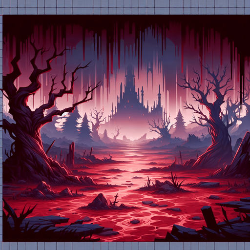 2 boyut kanlı bir arkaplan.
Single Game Texture. In-Game asset. 2d. Blank background. High contrast. No shadows.