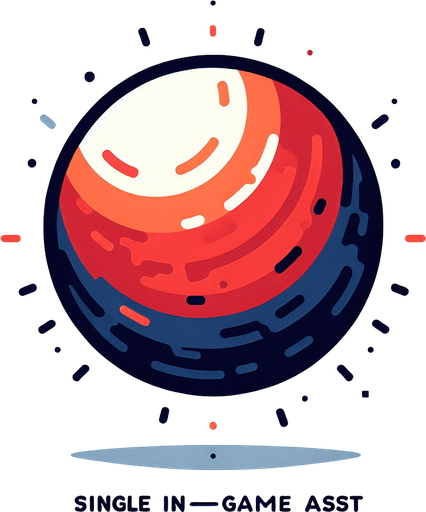 Circle
Single Game Texture. In-Game asset. 2d. Blank background. High contrast. No shadows.