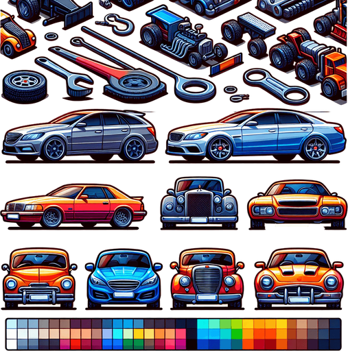 IT IS A CAR BUYING AND SELLING GAME.
Single Game Texture. In-Game asset. 2d. Blank background. High contrast. No shadows.
